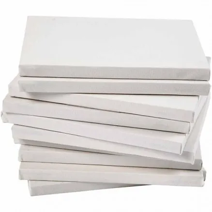 Malerlærred, hvid, dybde 1,6 cm, A2, str. 42x60 cm, 280 g, 20 stk./ 1